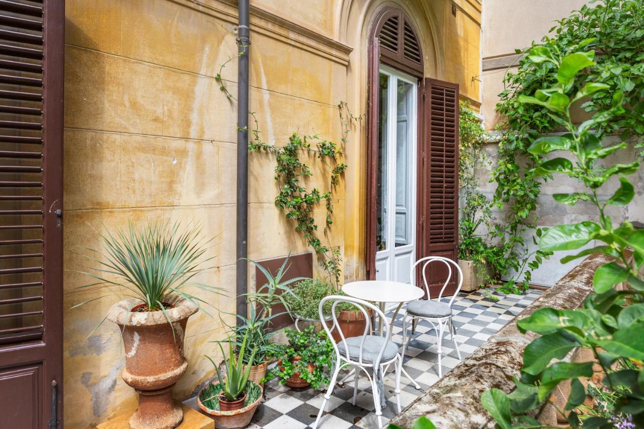 Garden Suite In Private Villa On Via Liberta Palermo Exterior foto